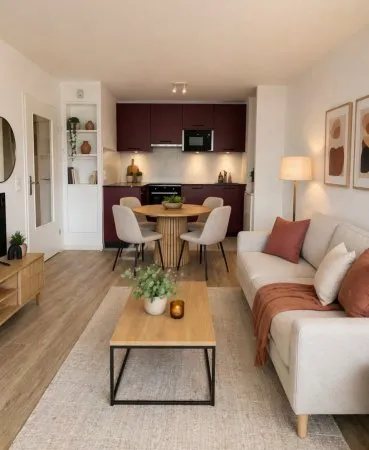 Appartement 2 pièces 43 m²