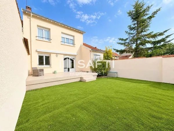 Secteu Luton- Maison de ville 106m2- 3 chambres- cave, terrasse et jardin