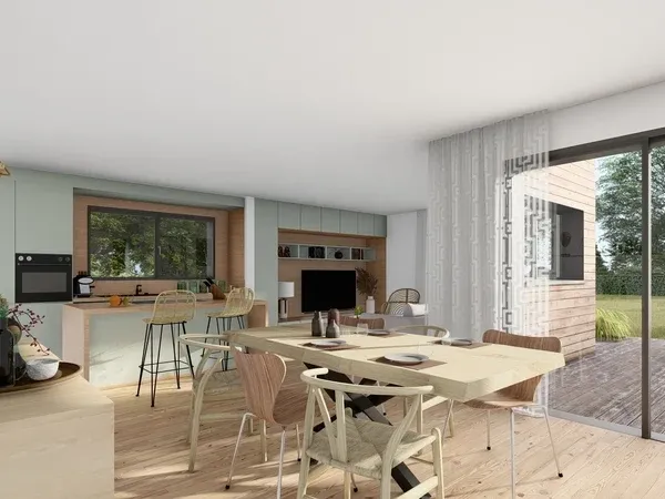Maison neuve 5 pièces 126 m²