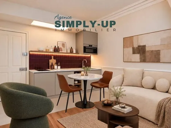 Appartement 2 pièces 23 m²