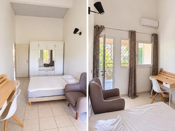 Chambre meublée climatisée