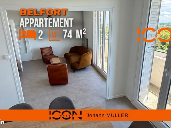 Appartement 4 pièces 74 m²