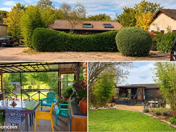 À VENDRE - Charmant chalet en Bourgogne du Sud