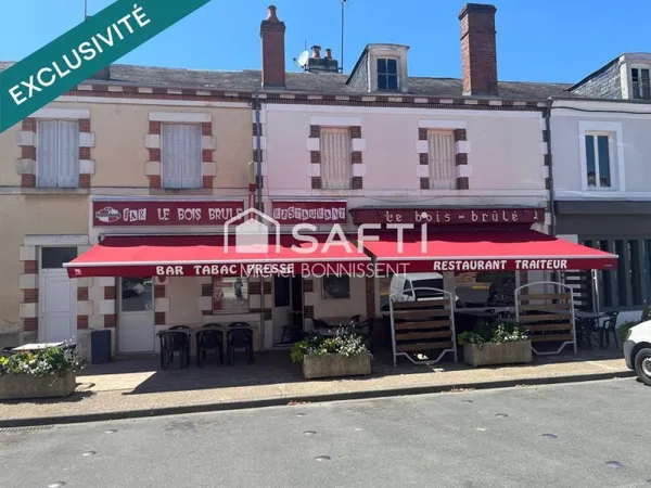 Fonds de commerce, bar, tabac , presse et restaurant .
