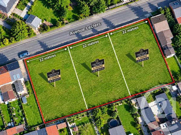 Terrain 3000 m²