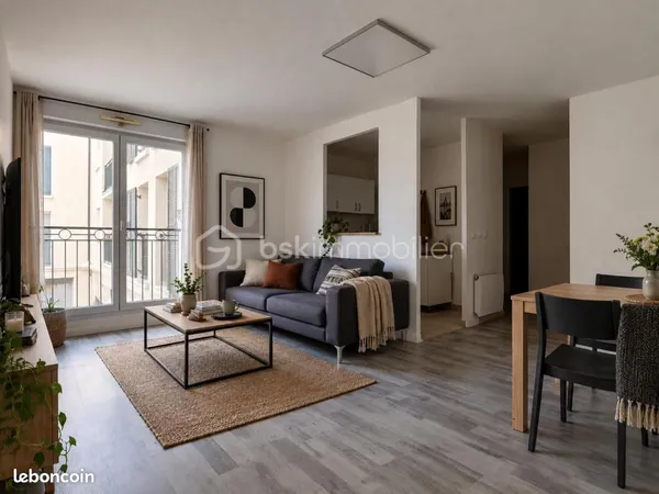 Studio 1 pièce 39 m²