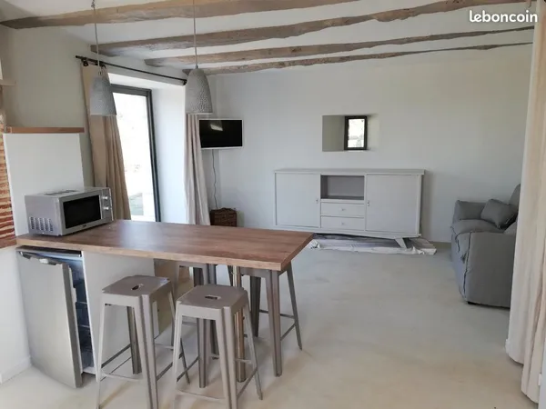 Maisonnette T2 en campagne, avec jardin à Saint Sylvestre sur Lot (47140)