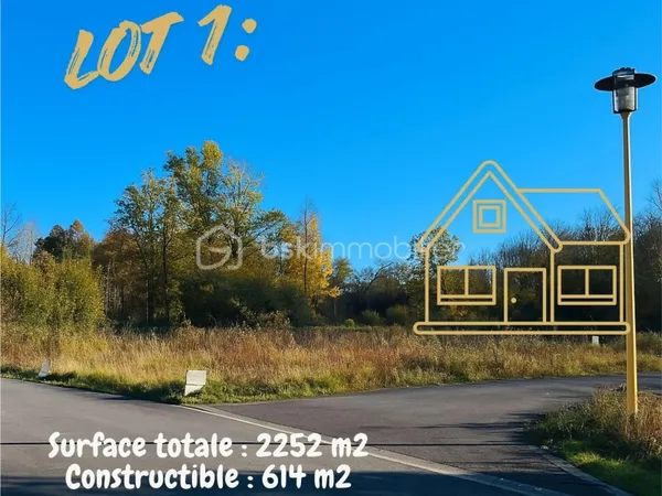 Terrain 2252 m²