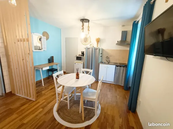 Studio 22m2 meublé VALS LES BAINS