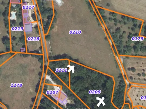 Terrain constructible 4 744 m² au calme absolu - Aujols (Proche Lalbenque/Cahors) - CU Valide