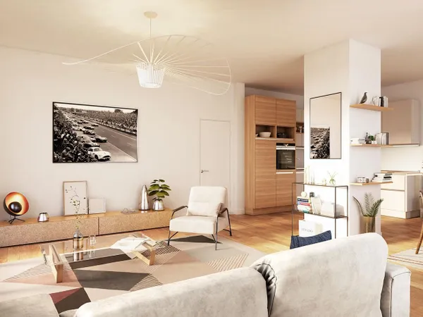 Appartement 3 pièces 66 m²