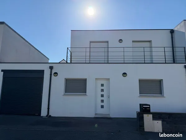 🏡 Maison contemporaine 112 m² - 4 chambres - Garage - Terrain 252 m²