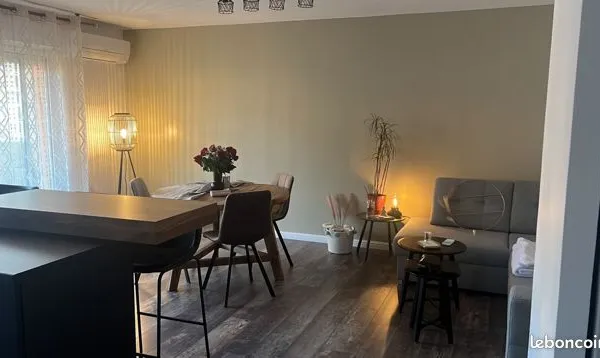 Location T3 Balcon + Garage