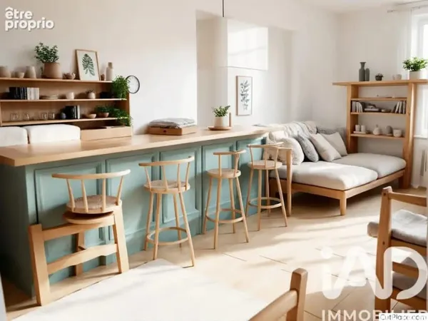 Appartement 1 pièce 91 m²