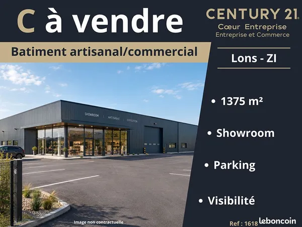 Local 1375 m² LONS LE SAUNIER