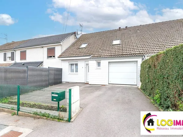 Maison 3 chambres + bureau avec jardin et garage - Poix-du-Nor