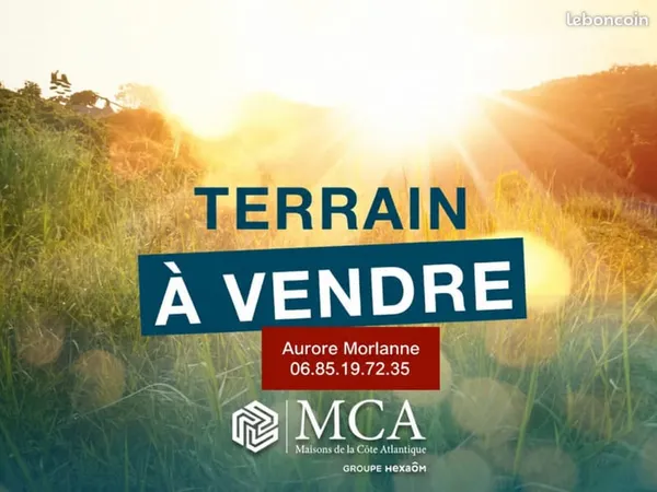 Terrain 600 m²