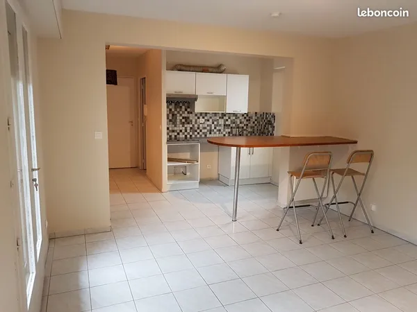Appartement duplex inversé de 46 m²