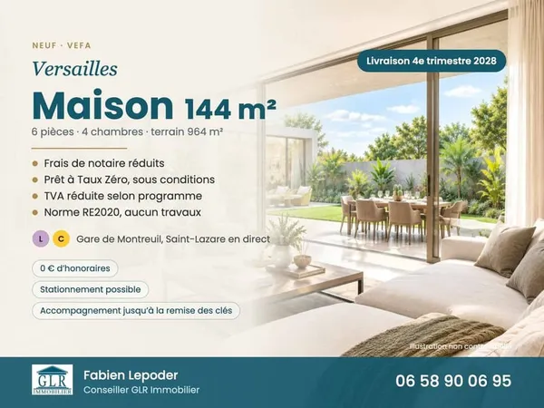 Maison 6 pièces 144 m²