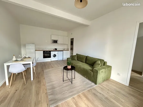 Meublé 2 pièces 34 m²