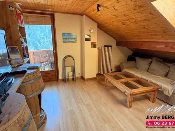 Appartement T2 à vendre à Passy - Plateau d'Assy - 26 m² Balcon plein sud Dernier étage