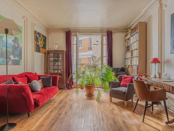 Appartement bourgeois 2 pièces 50 m²