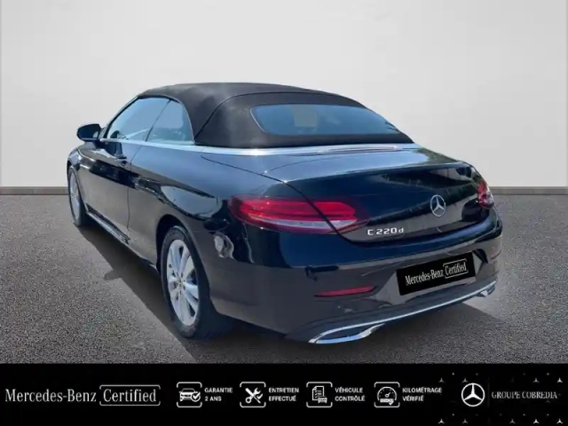 Mercedes Classe C cabriolet 220 d 194ch avantgarde line 9g-tronic — photo 3