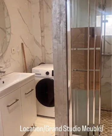Grand studio 30m meublé