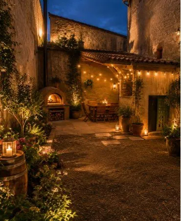 Maison de bourg avec jardin