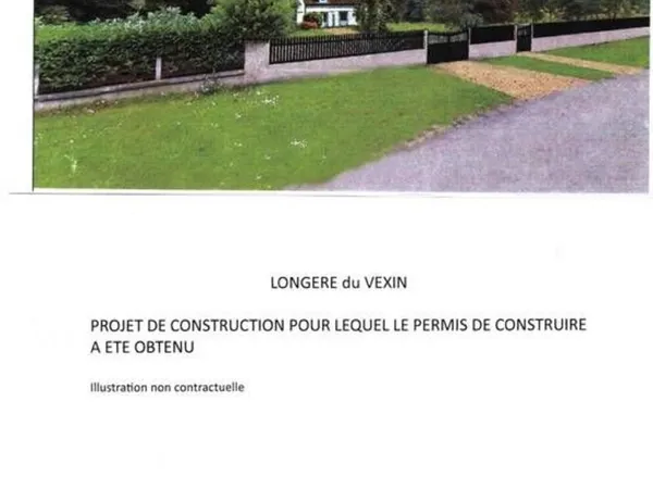 Terrain constructible. Avec PC accordé. Viabilisé
