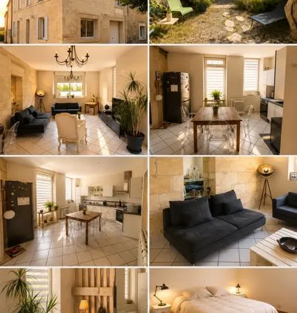 Magnifique maison en pierre rénovée - 180 m² - Coeur du bourg d'Eysines
