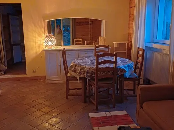 Grand appartement t2 meublé en duplex à louer