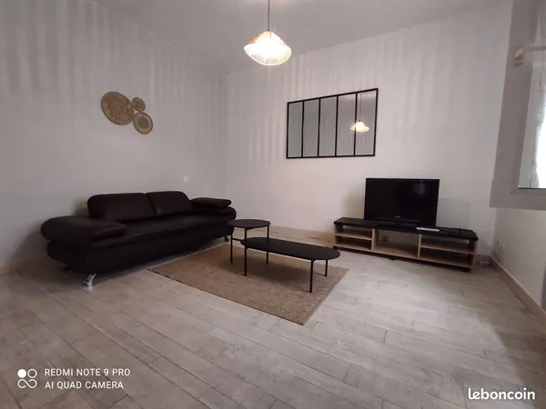 Maisonette de plain-pied avec jardin