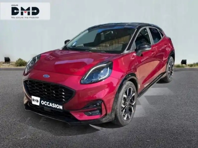 Ford Puma 1.0 ecoboost 155ch s&amp;s mhev st-line x vivid ruby edition powershift