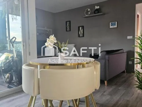 T2 lumineux avec vue montagne, idéal investisseur