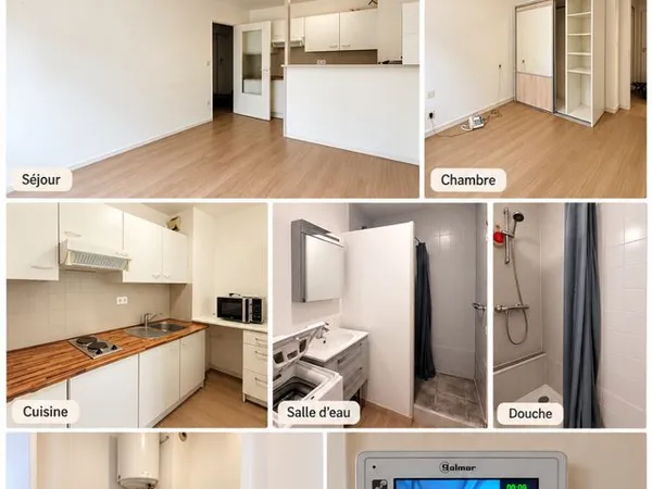 T2 33 m² - Résidence services seniors Les Lices - Rennes centre - 24h/24