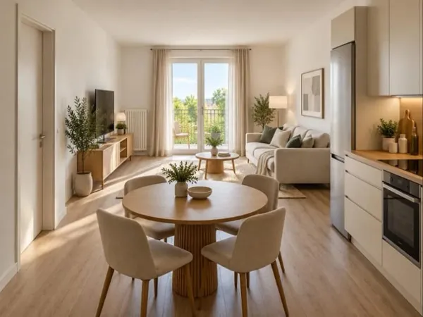 Appartement 2 pièces 46 m²
