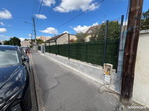 Terrain athis mons , clôturé avec eau électricité
