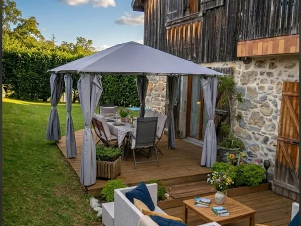 Charmant Triplex 116m2 avec jardin terrasse et 2 places de parking à Peillonnex