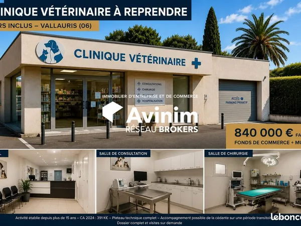Local 400 m² Vallauris