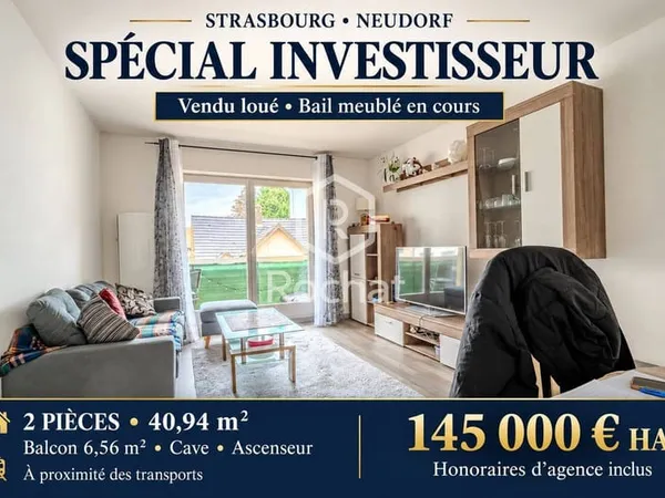 Appartement 2 pièces 41 m²