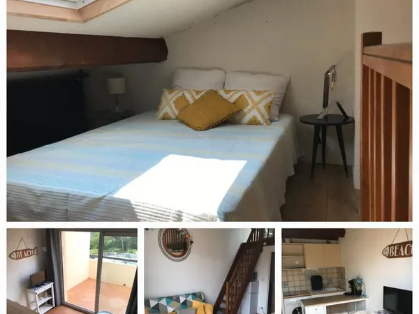 Studio cabine & mezzanine 38m2