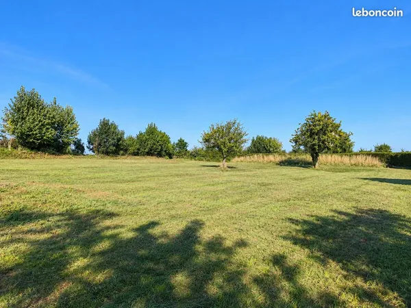 Terrain à bâtir 898 m² - Cauville-sur-Mer - Exposition Sud/Sud-Ouest - Hors lotissement