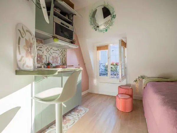 Studette Cosy/High-tech  11 m²  Plaine Monceau
