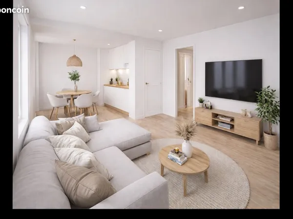 Appartement 2 pièces 33m² Totalement rénové