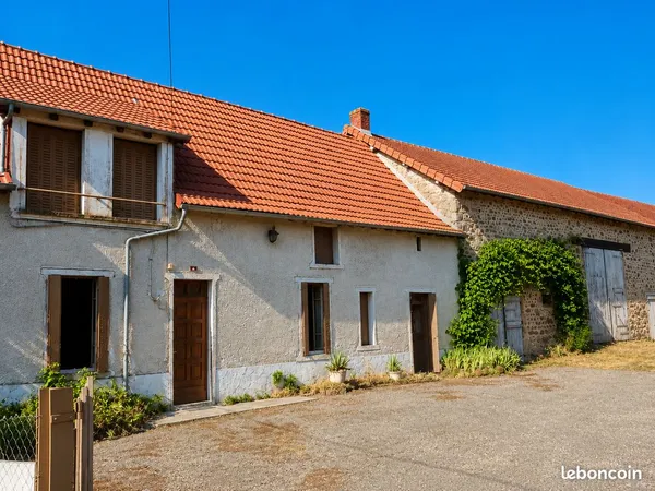 Maison 105 m2 et corps de ferme en pierre