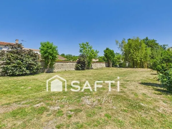 500m2 viabilisé en centre-bourg de Sainte-Soulle