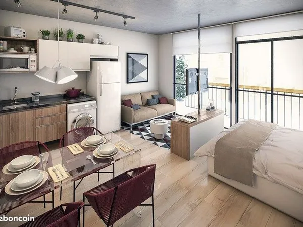 Appartement 1 pièce 28 m²
