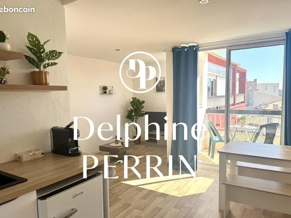 Vente | Appartement T2 | 3p | 1ch | 32 m² | Agde | Expo Sud | Terrasse · Balcon