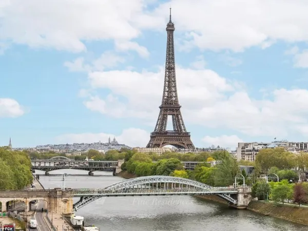 Paris XVIe - Seine - Tour Eiffel